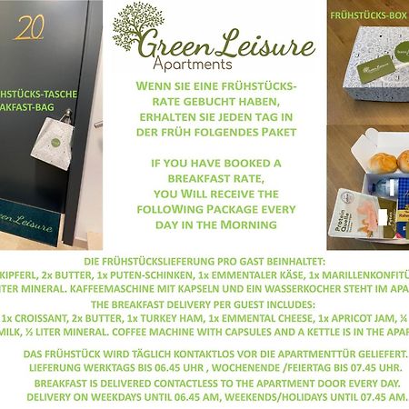 Green Leisure Apartments Schweglerstrasse Wien Exterior foto